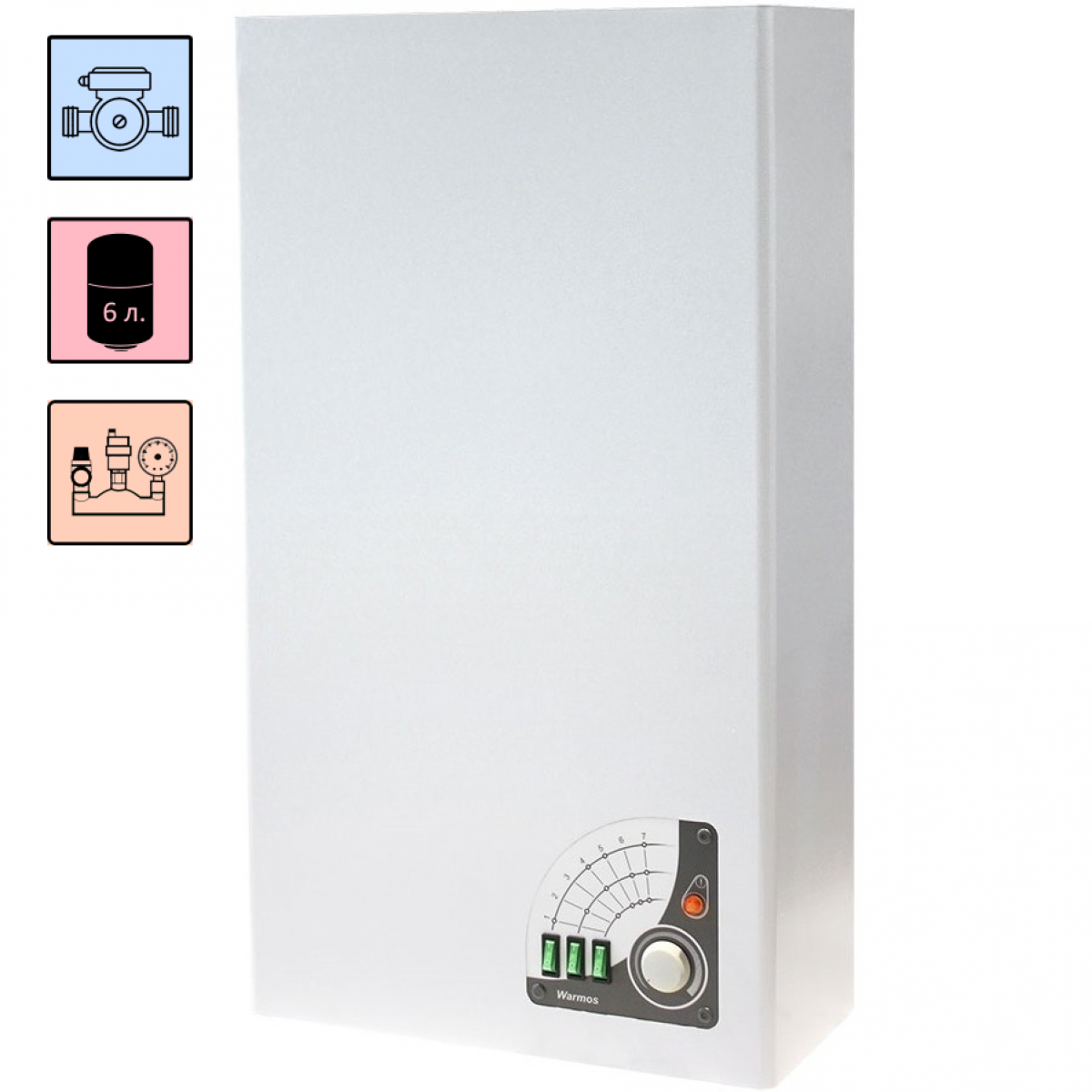 Электроприбор отопительный Warmos Comfort 21 14326